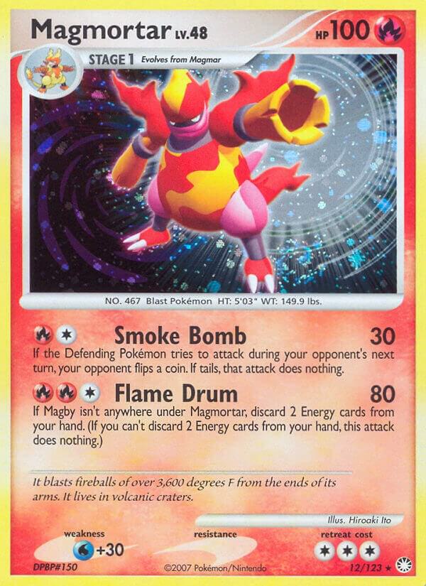Pokemon Magmortar 12/123 Mysterious Treasures
