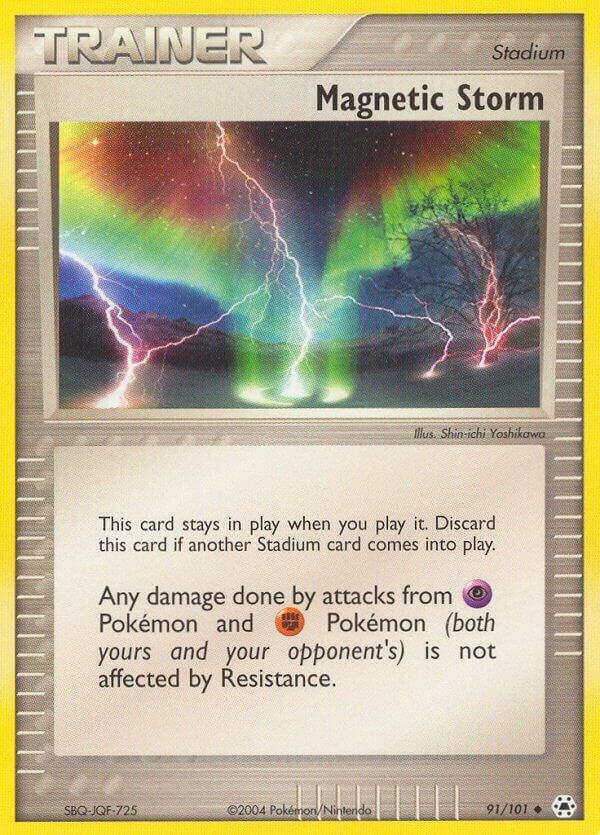 Pokemon Magnetic Storm 91/101 Hidden Legends