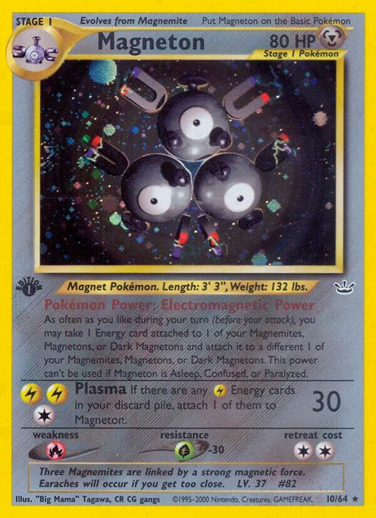Pokemon Magneton 10/64 Neo Revelation