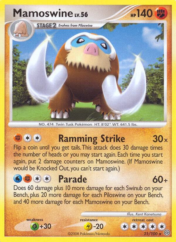 Pokemon Mamoswine 21/100 Stormfront