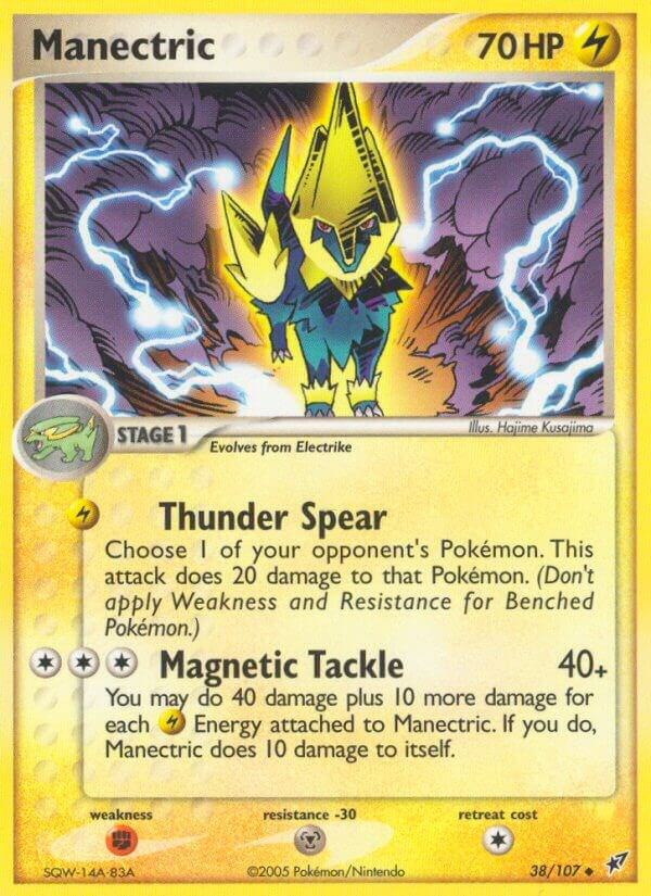 Pokemon Manectric 38/107 Deoxys