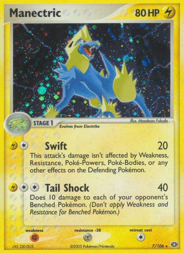 Pokemon Manectric 7/106 Emerald