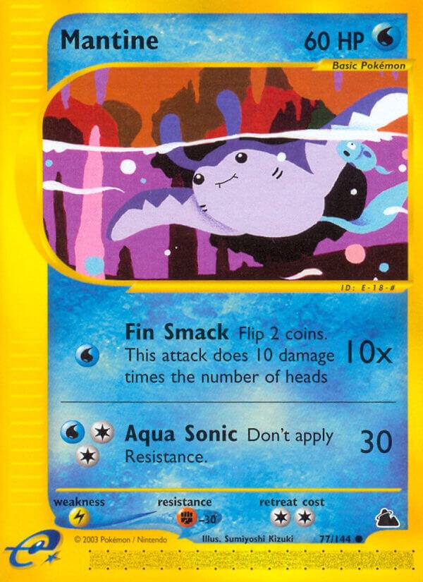 Pokemon Mantine 77/144 Skyridge