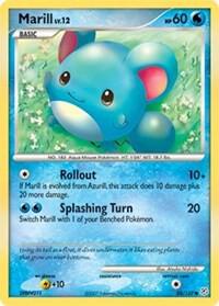 Pokemon Marill 88/130 Diamond & Pearl
