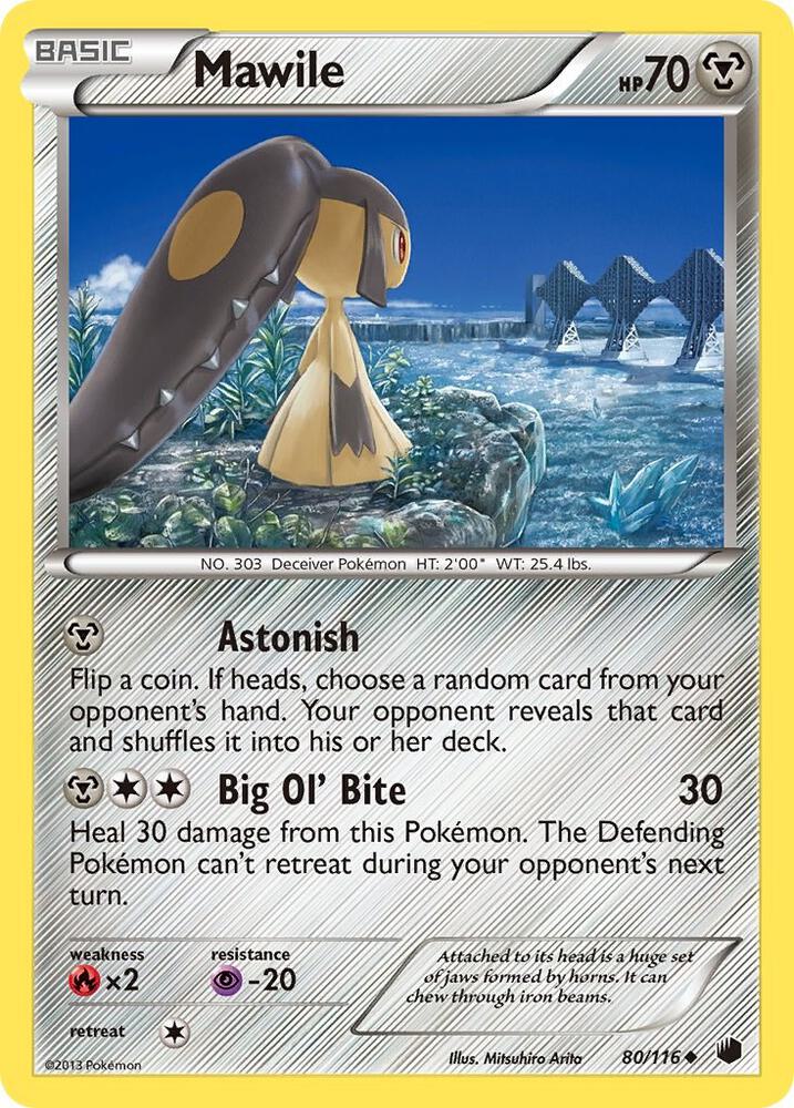 Pokemon Mawile 80/116 Plasma Freeze