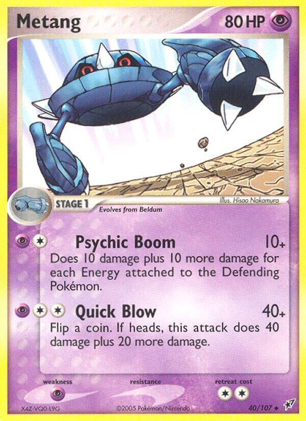Pokemon Metang 40/107 Deoxys
