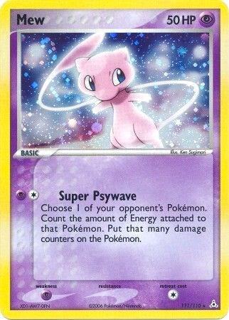 Pokemon Mew 111/110 Holon Phantoms