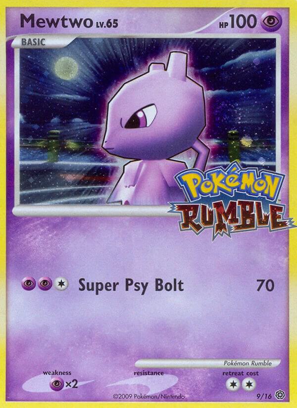 Pokemon Mewtwo 9/16 Pokémon Rumble