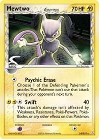 Pokemon Mewtwo δ 24/110 Holon Phantoms
