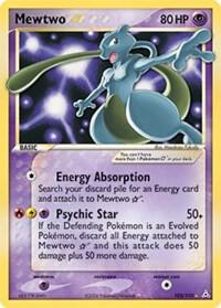 Pokemon Mewtwo Gold Star 103/110 Holon Phantoms