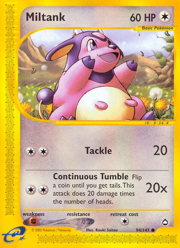 Pokemon Miltank 94/147 Aquapolis
