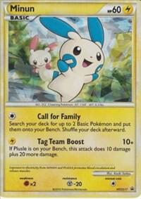 Pokemon Minun HGSS17 HGSS Black Star Promos