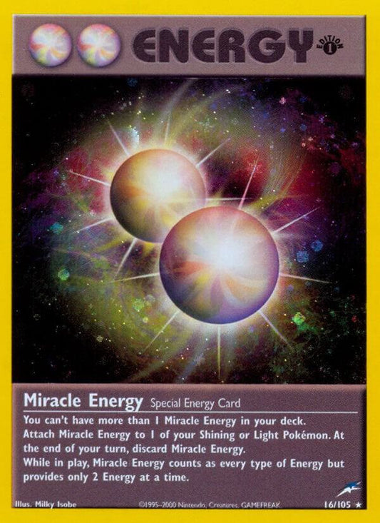 Pokemon Miracle Energy 16/105 Neo Destiny