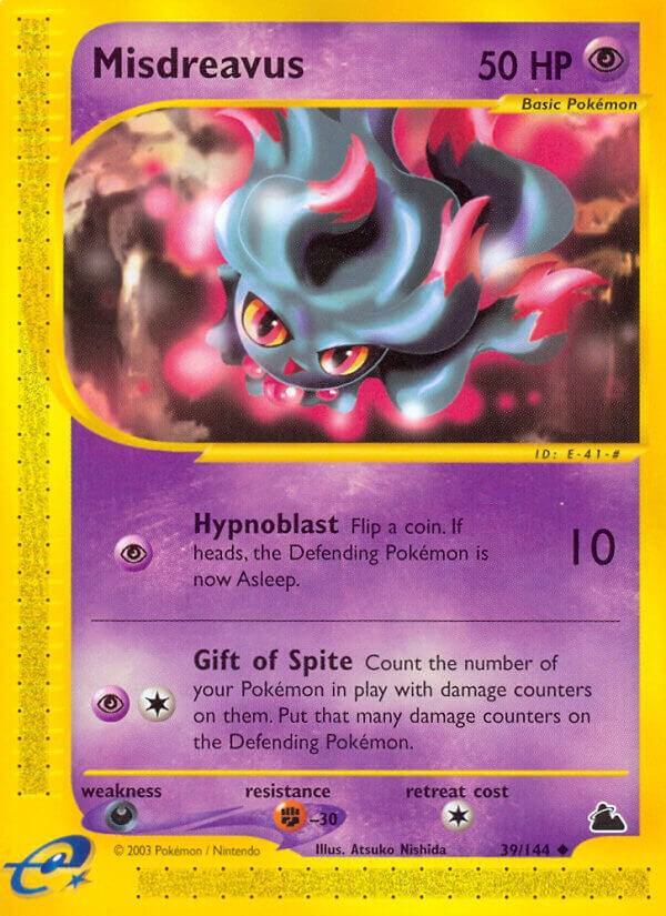 Pokemon Misdreavus 39/144 Skyridge
