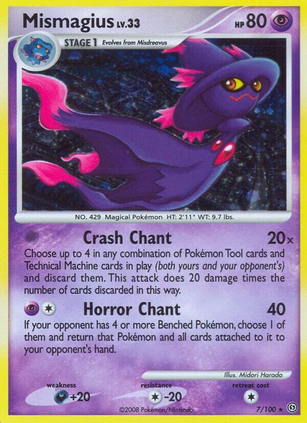 Pokemon Mismagius 7/100 Stormfront