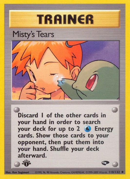Pokemon  Misty's Tears 118/132 Gym Challenge