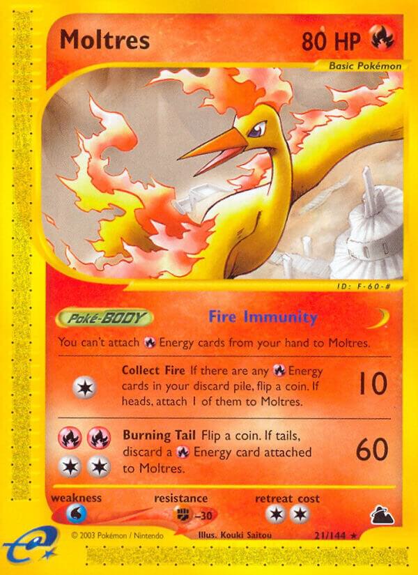 Pokemon Moltres 21/144 Skyridge