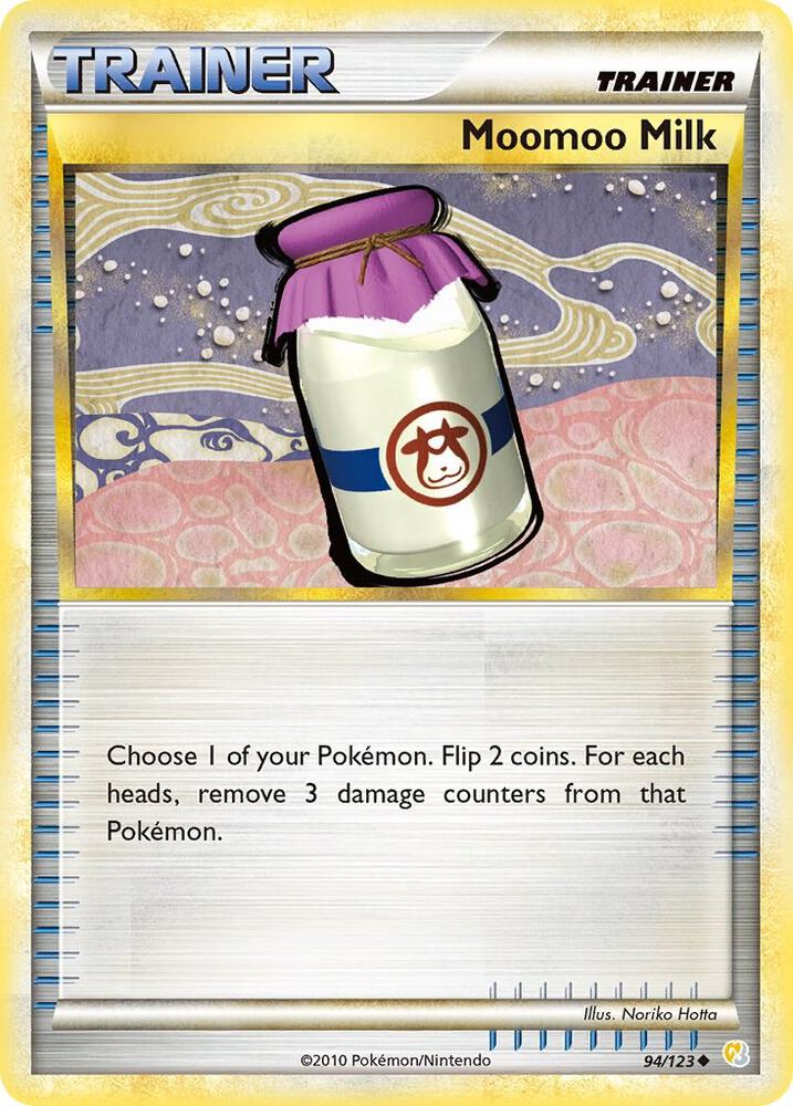 Pokemon Moomoo Milk 94/123 HeartGold & SoulSilver