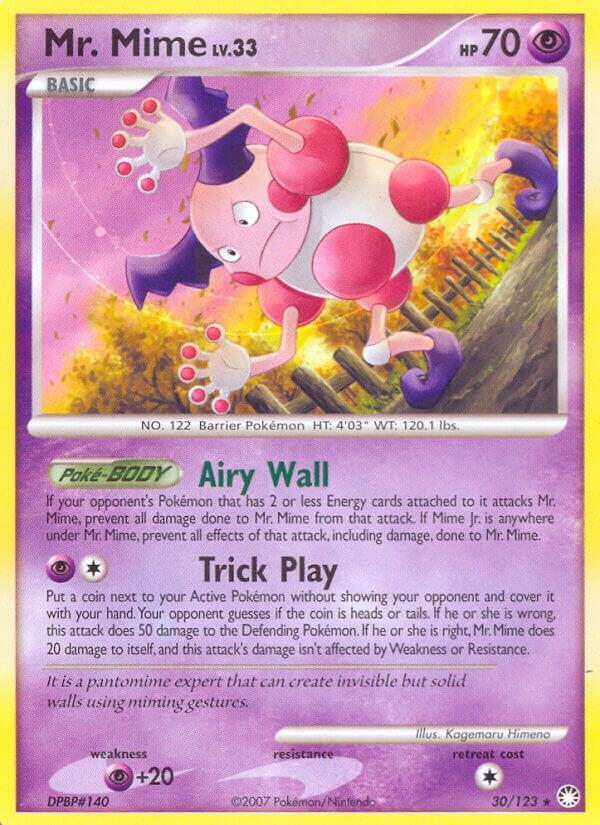Pokemon Mr. Mime 30/123 Mysterious Treasures