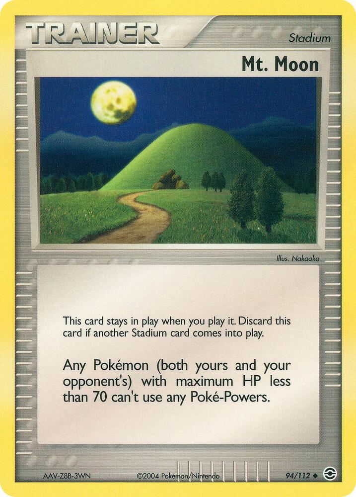 Pokemon Mt. Moon 94/112 FireRed & LeafGreen