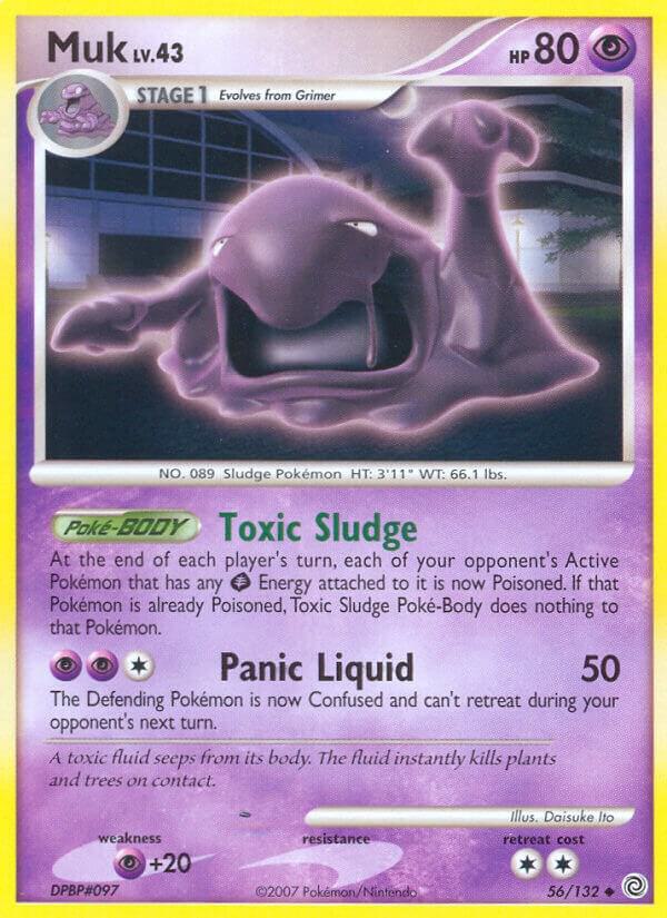 Pokemon Muk 56/132 Secret Wonders
