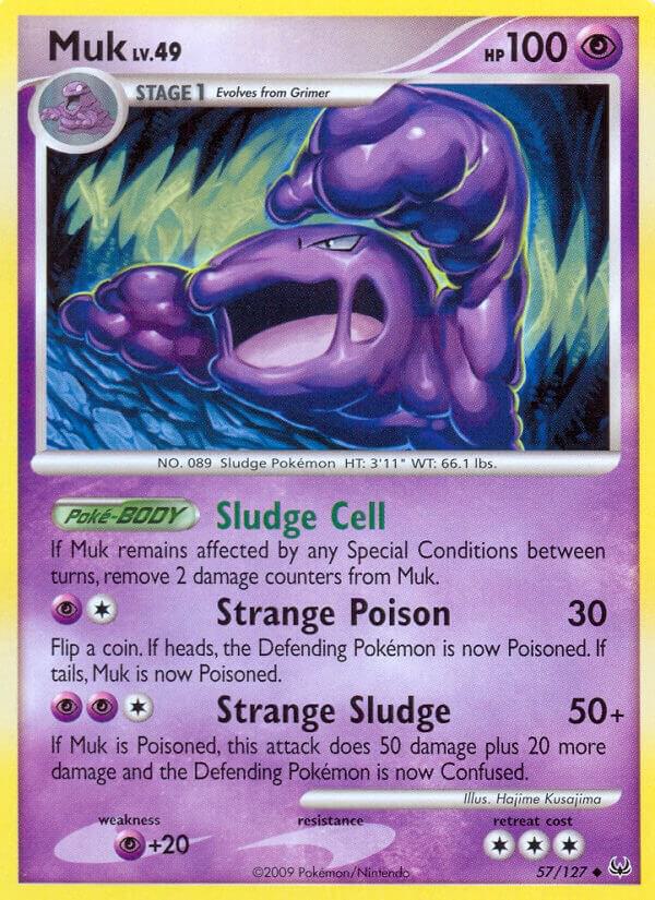Pokemon Muk 57/127 Platinum