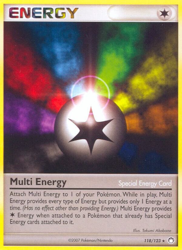 Pokemon Multi Energy 118/123 Mysterious Treasures