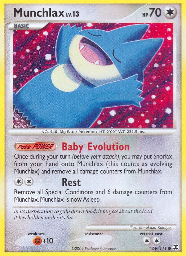 Pokemon Munchlax 69/111 Rising Rivals