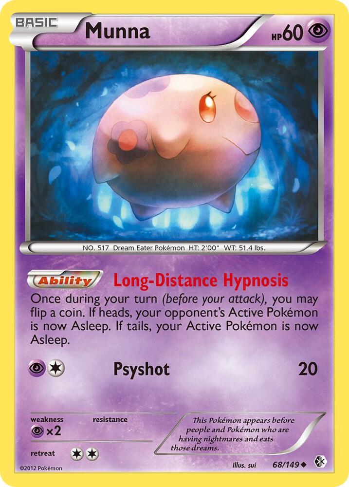 Pokemon Munna 68/149 Boundaries Crossed