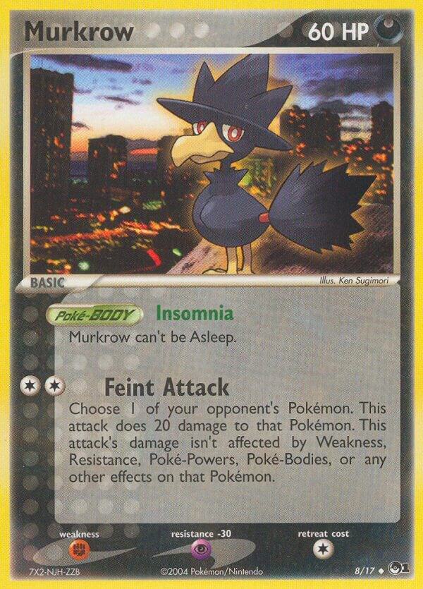Pokémon Murkrow 8/17 POP Series 1