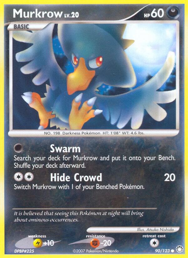 Pokemon Murkrow 90/123 Mysterious Treasures