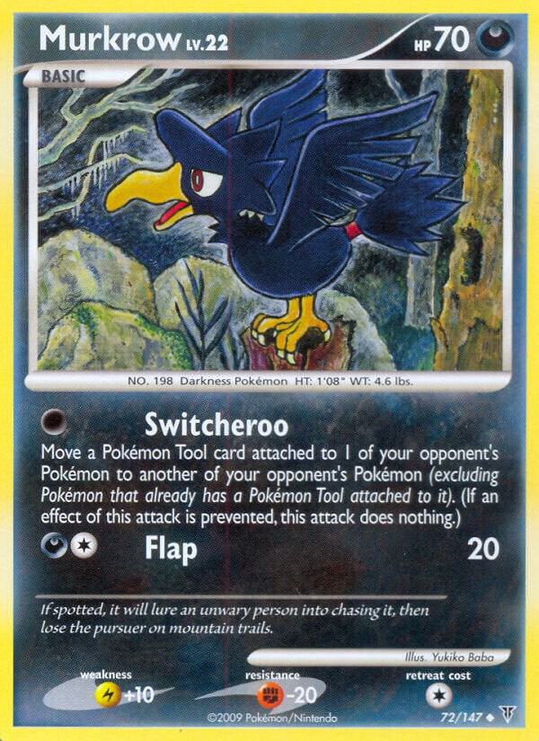 Pokemon Murkrow 72/147 Supreme Victors