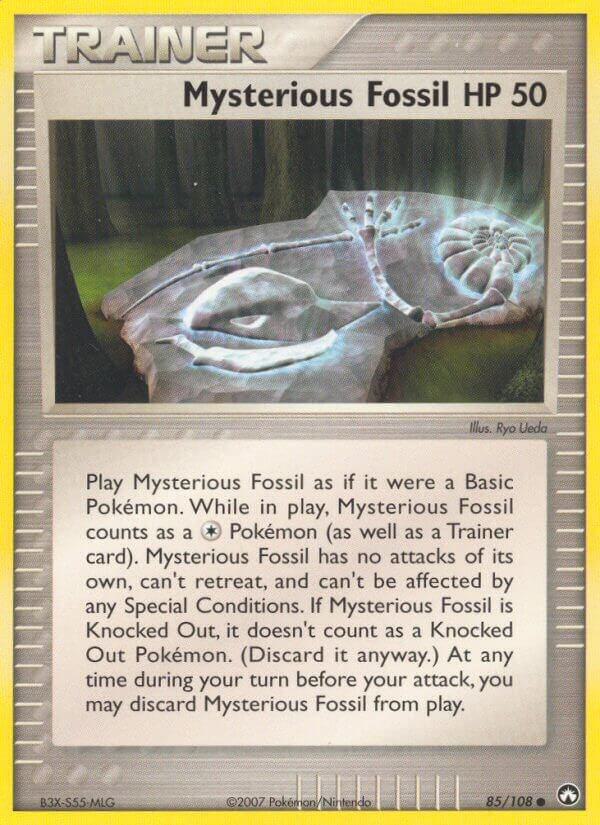 Pokemon Mysterious Fossil 85/108 Power Keepers