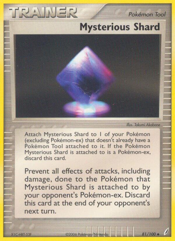 Pokemon Mysterious Shard 81/100 Crystal Guardians