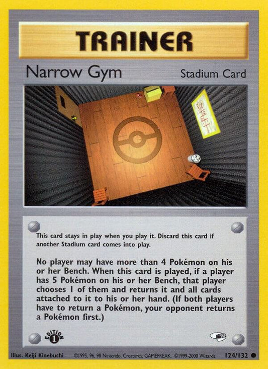 Pokemon Narrow Gym 124/132 Gym Heroes