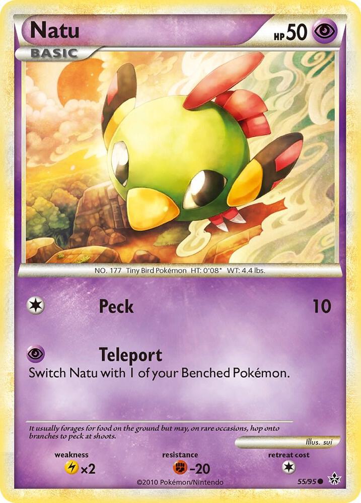 Pokemon Natu 55/95 Unleashed
