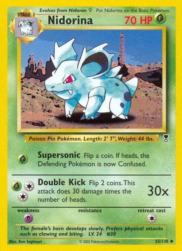 Pokemon Nidorina 55/110 Legendary Collection