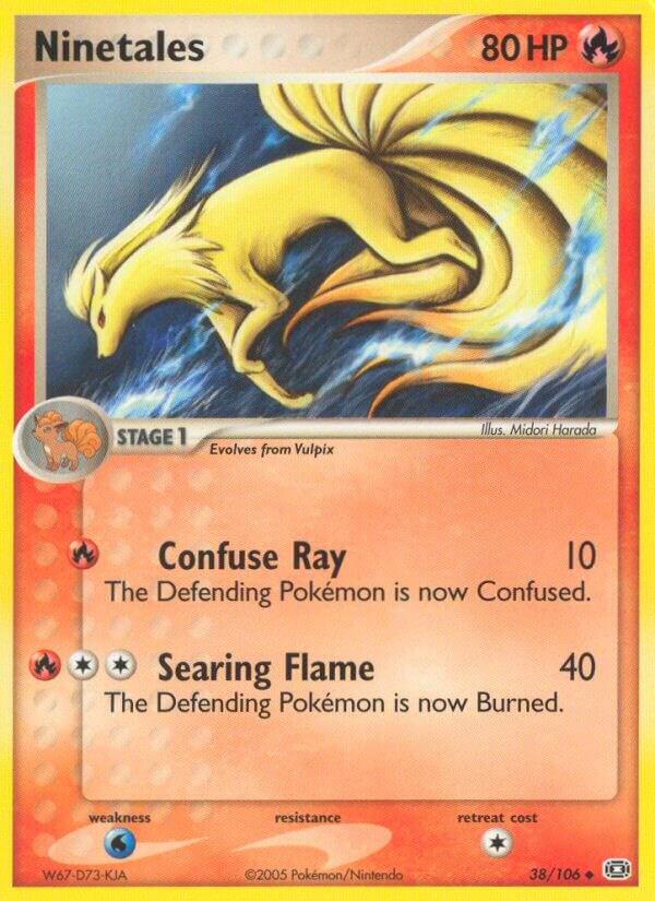Pokemon Ninetales 38/106 Emerald