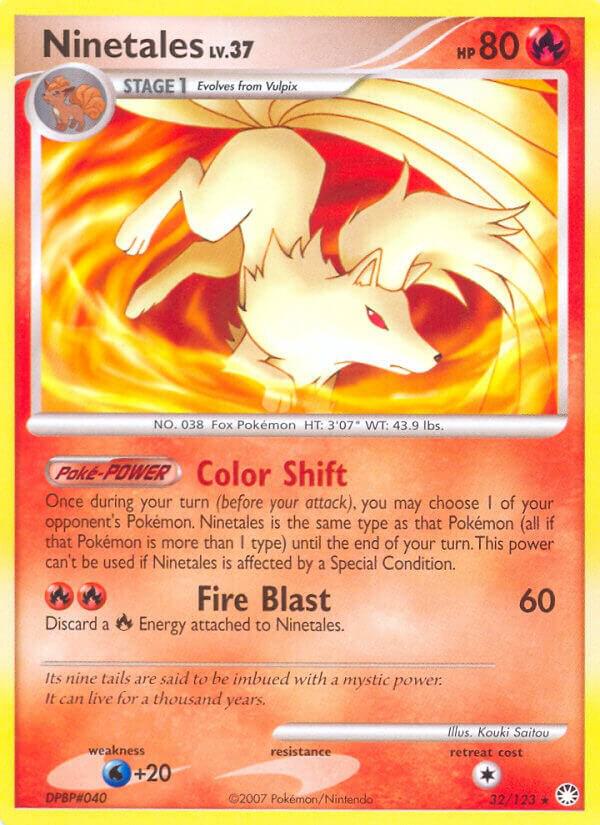 Pokemon Ninetales 32/123 Mysterious Treasures