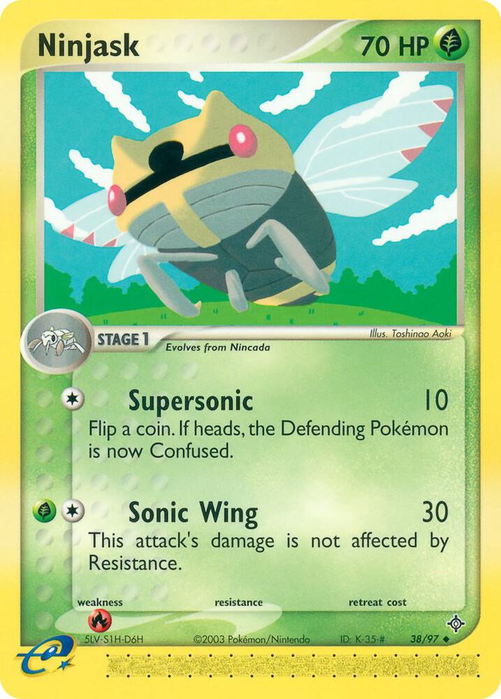 Pokemon Ninjask 38/100 Dragon