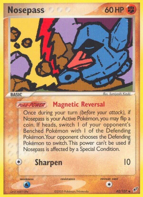 Pokemon Nosepass 42/107 Deoxys