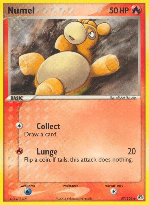 Pokemon Numel 57/106 Emerald