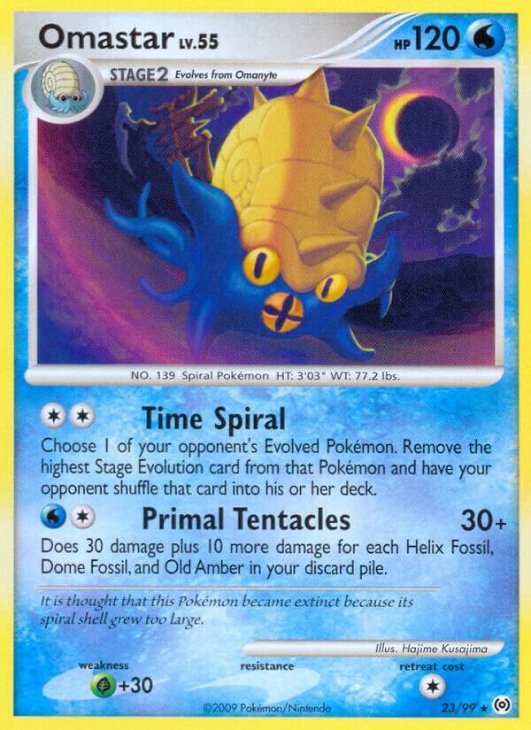 Pokemon Omastar 23/99 Arceus
