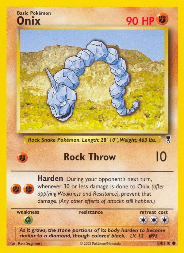 Pokemon Onix 84/110 Legendary Collection