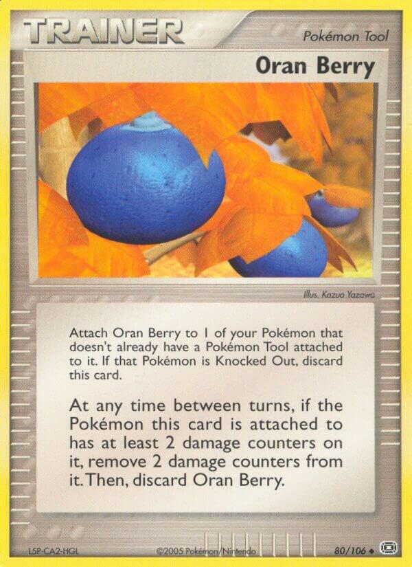 Pokemon Oran Berry 80/106 Emerald