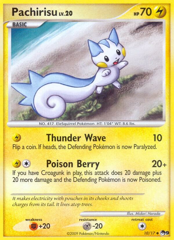 Pokemon Pachirisu 10/17 POP Series 9