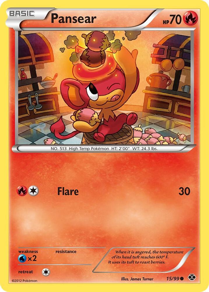 Pokemon Pansear 15/99 Next Destinies