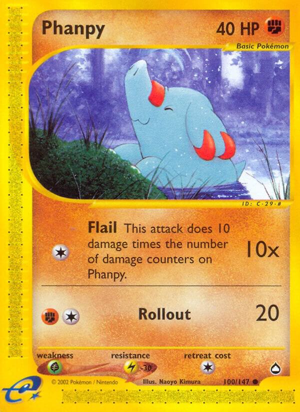 Pokemon Phanpy 100/147 Aquapolis
