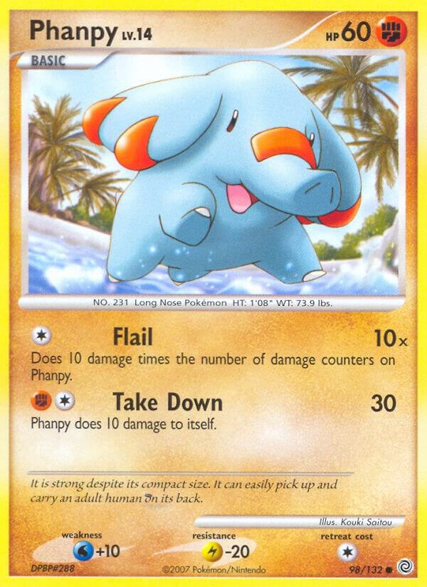 Pokemon Phanpy 98/132 Secret Wonders