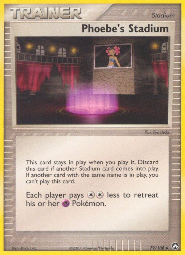 Pokemon Phoebe's Stadium 79/108 Power Keepers
